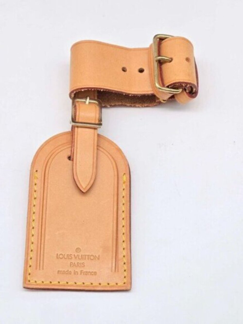 Authentic Louis Vuitton Travel & Decoration Bag Tag 122425